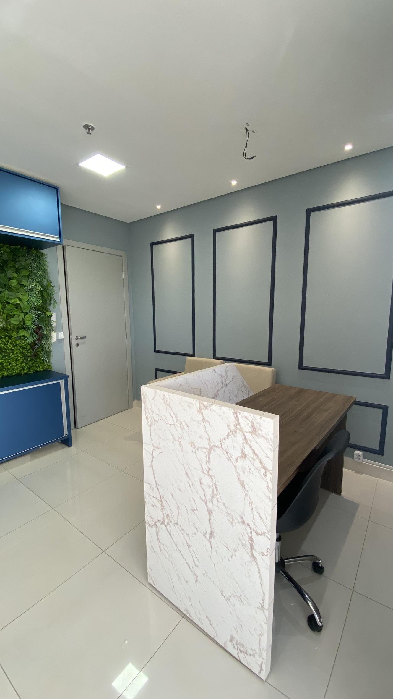 Sala Comercial para Locação no Edifício Helbor Cuiabá - Escritório Completo no 7º Andar