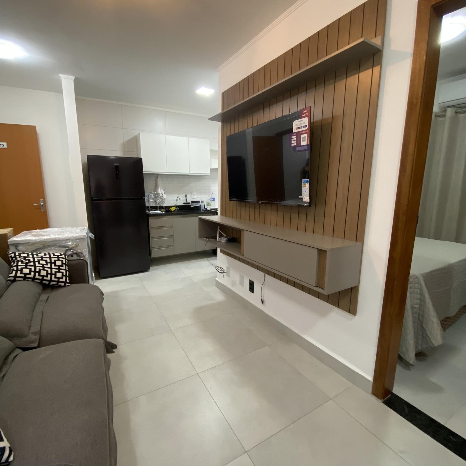 Apartamento mobiliado para alugar no Condomínio Bela Marina em Cuiabá – 2 quartos, próximo à UNIC e UNIVAG